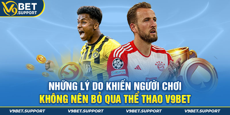 Các lý do mà người chơi không nên bỏ lỡ tại V9bet