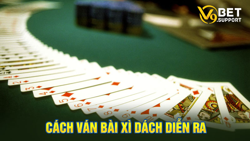 Cách mà một ván bài Xì Dách diễn ra