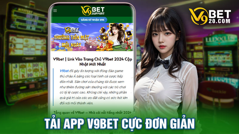 Tải app V9bet cực đơn giản